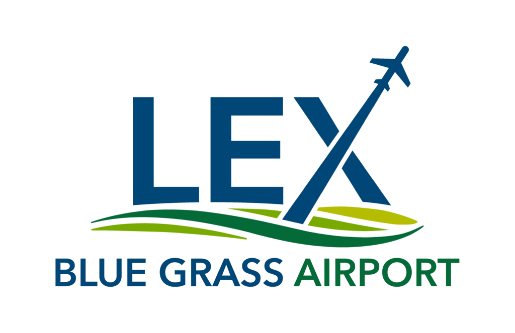 Blue Grass Airport logo